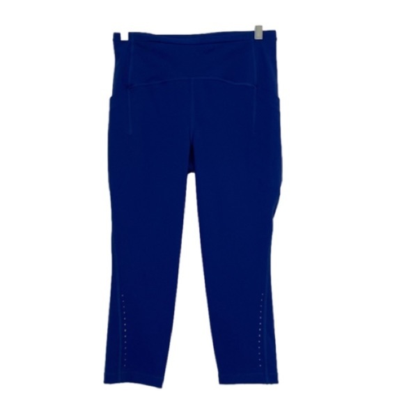 lululemon athletica Pants - LULULEMON Swift Speed High-Rise Crop 21” Leggings Symphony Blue Size 8
